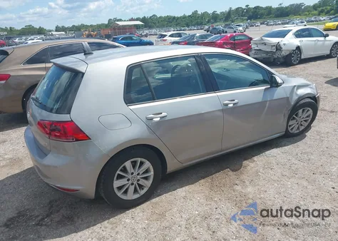 2016 Volkswagen Golf Tsi S 4-Door z USA, uszkodzony, nr VIN 3VW217AU3GM051853